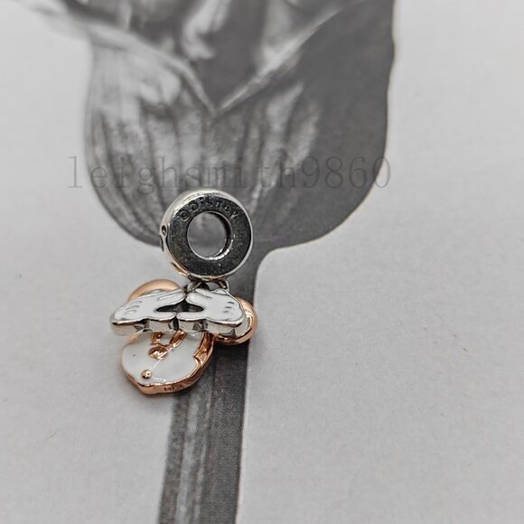 Pandora Mickey Mouse Double Dangle Charm - Picture 6 of 7